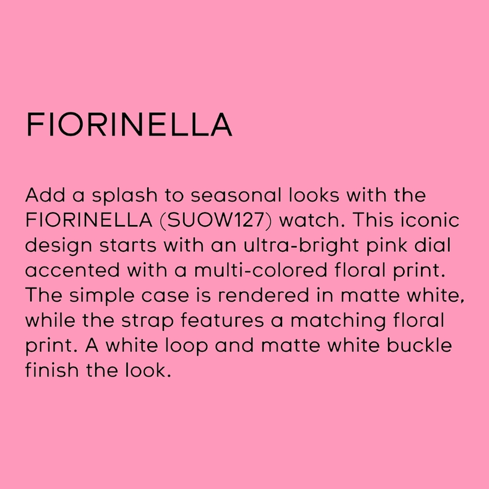 New SWATCH FIORINELLA Ladies Watch - Picture 5 of 6